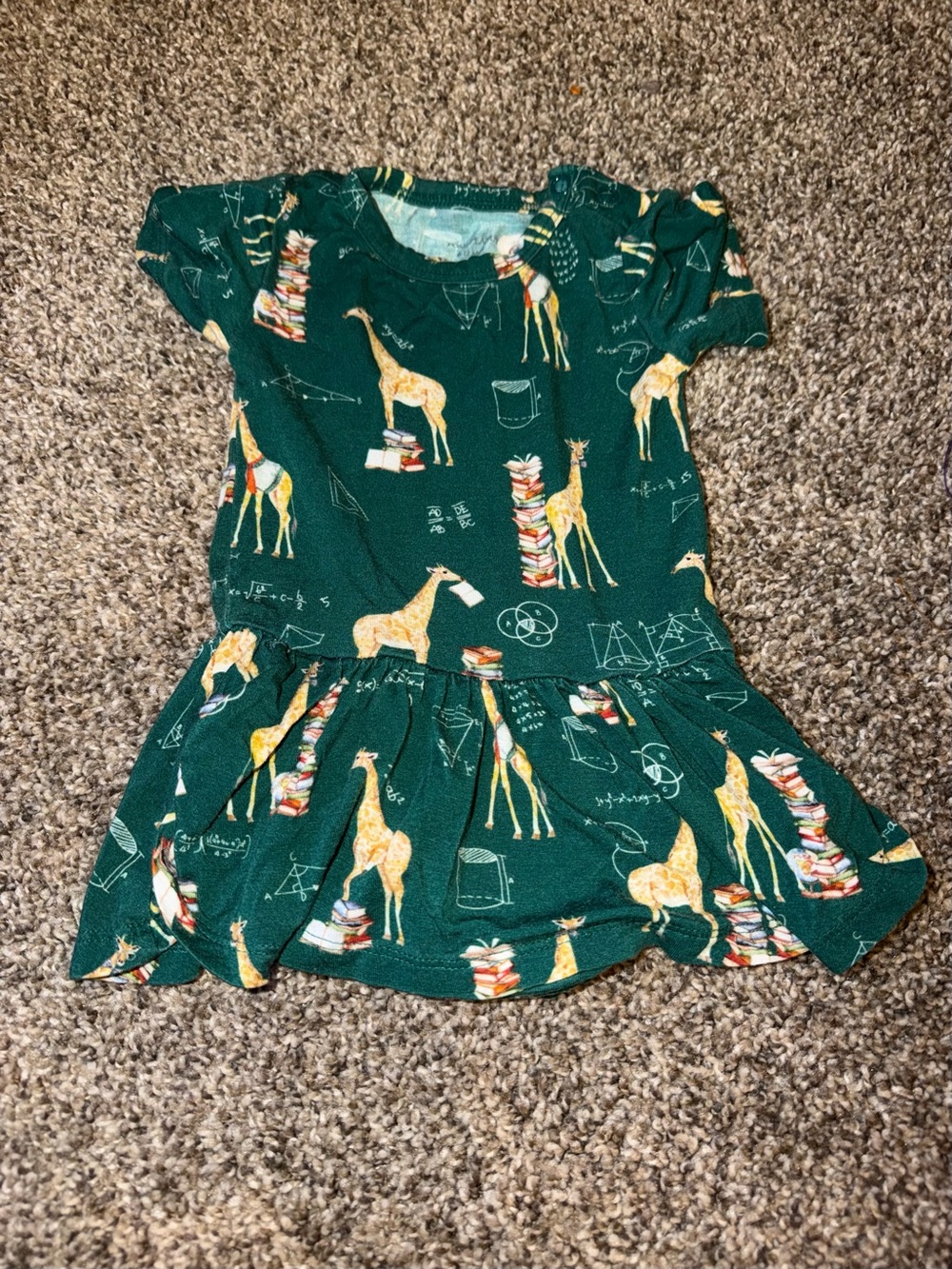Posh peanut 6-12 months Stanley skirted bodysuit Preloved
